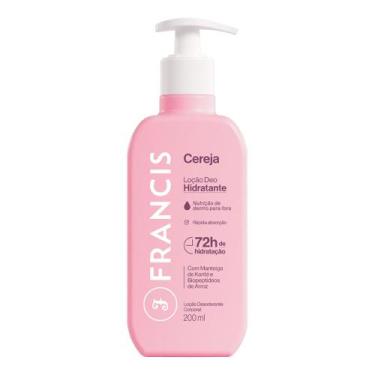 Imagem de Loção Deo Hidratante Francis Cereja 72h 200ml