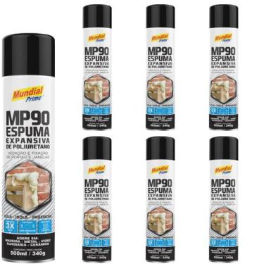 Imagem de Espuma Expansiva Poliuretano 500Ml 340Gr Mundial - Mundial Prime