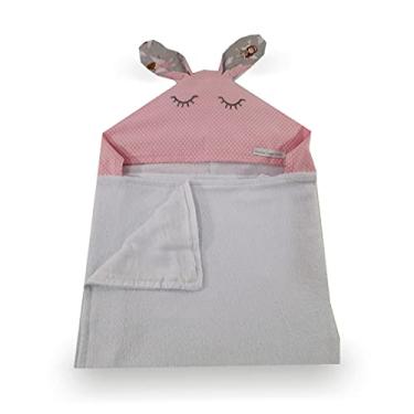 Imagem de Minha Casa Baby Toalha De Banho Plush Orelha Rosa - Medida 90X1 06Cm Rosa