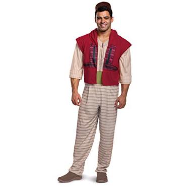 Imagem de Disguise Fantasia masculina de luxo para adultos Aladdin, Vermelho, XXL (50-52)