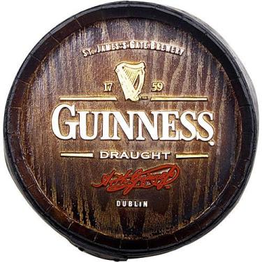 Imagem de Barril Decorativo De Parede - Guinness Cerveja - Lembrei De Ti