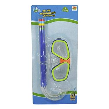 Imagem de Kit Para Mergulho Infantil 2 Pcs Mascara+Snor Kel Dm Splash, DM Toys
