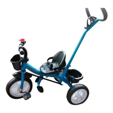 Triciclo Infantil Bandeirante Triciclo Smart Plus - Haste Removível Buzina  Porta Objetos - Velotrol e Triciclo a Pedal - Magazine Luiza