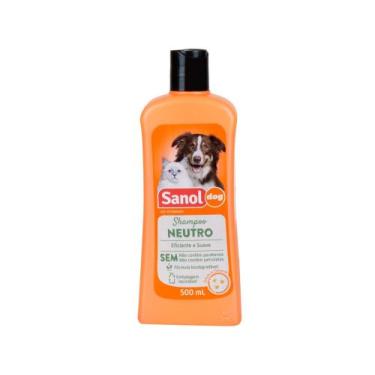 Imagem de Shampoo Cachorro E Gato Neutro - Sanol Dog 500ml
