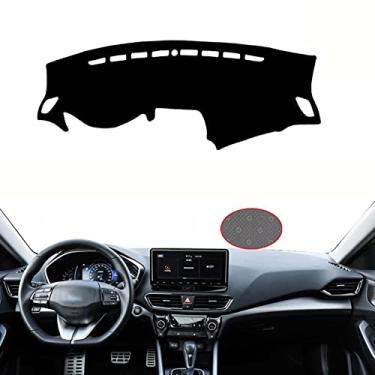 Imagem de MIVLA Tapete de tampa de painel de carro personalizado para painel de pára-sol, para Hyundai Lafesta 2018 2019 2020 2021 Acessórios interiores do carro