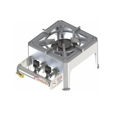 Imagem de Fogão Portátil 20x20 totalmente em alumínio injetado