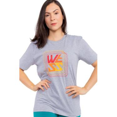 Imagem de Camiseta Geometric Holographic  Mescla She Wess Clothing