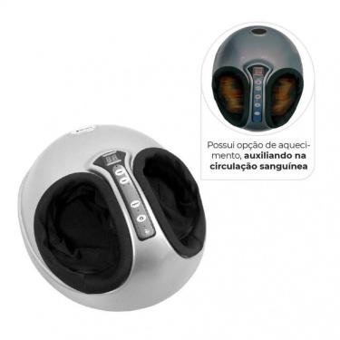 Imagem de Massageador De Pés Shiatsu Dellamed Cinza Bivolt