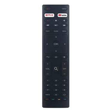 Imagem de Controle remoto infravermelho substituído para Konka Smart Android TV H3 U5 Q7 Pro 32H31A 40H33A 43U55A 50Q75A 50U55A 55Q75A 55U55A 65Q75A 65U55A 75Q75A 75U55A Hitachi TV 400000U5A FHDGTV 3 2HDGTV CLE-1044