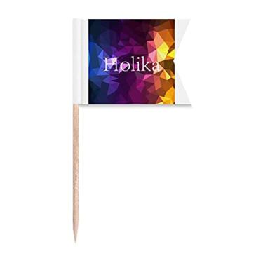 Imagem de Marcadores de palito de dente Joy Holi com tinta colorida para marcação de palito de festa, bolo, comida, placa de queijo