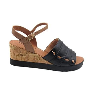 Imagem de Sandália Feminina Anabela Espadrille Infinitus 15176