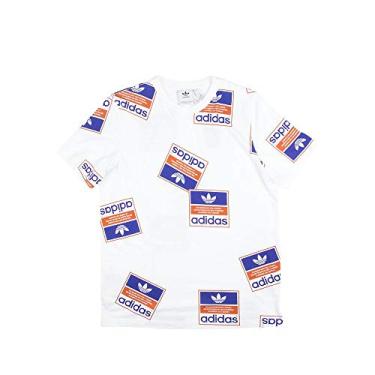 Imagem de Camiseta Adidas Stickerbomba., Branco, Medium