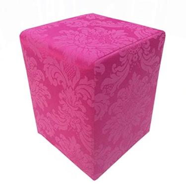 Imagem de Puff Quadrado Jacquard Pink