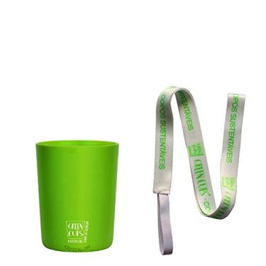 Imagem de 4 Copos Eco Sustentavel 200ml Green Cups