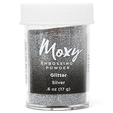 Imagem de Pó De Emboss Moxy Glitter Prata 17G - Moxy Silver Glitter Embossing Powder Ac