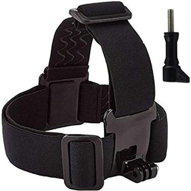 Imagem de Faixa de cabeça com elástico antiderrapante para câmeras de ação