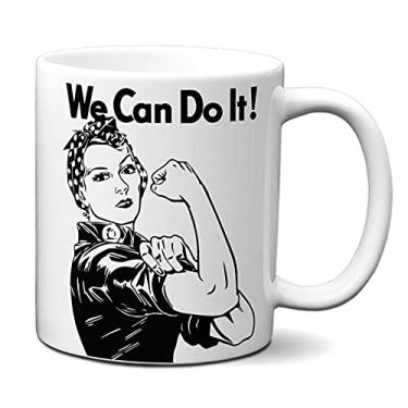 Imagem de Caneca Mulher We Can Do It Frase Girl Power Xícara Criativa