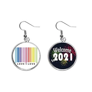 Imagem de Pingentes de orelha de junebug com contorno de chifre de Beetle Uang, joia 2021 Blessing