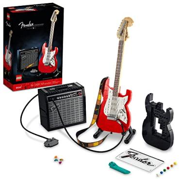 Imagem de 21329 LEGO® Ideas Fender® Stratocaster™; Kit de Construção de Guitarra (1079 peças)