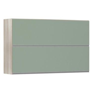 Imagem de Armário Basculante Duplo Luciane 120cm 2 Portas Lis