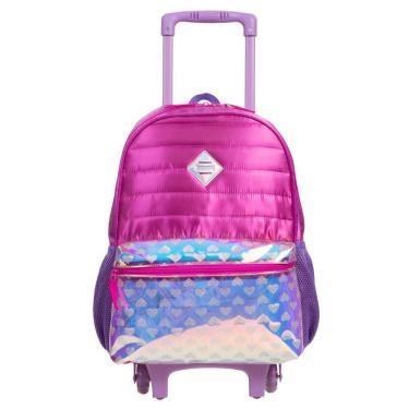 Imagem de Mochila de Rodinhas Sestini M Plus ArcoIris 2 Colorido