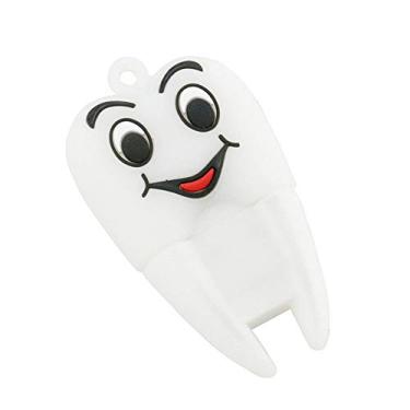 Imagem de 64 GB Modelo de dente USB Flash Drive USB 3.0 dispositivo de armazenamento USB Flash Disk USB Drive USB 3.0 Memory Stick USB Stick U Disk Pen Drive USB Flash Memory USB Disk Data Storage - Branco