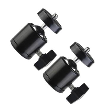 Imagem de OSALADI 2 Peças Tripé Para Câmera Tripé De Câmera Mini Cabeça De Tripé Mini Tripé Fio Cabeça De Bola