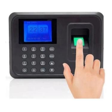 Imagem de Relógio Digital Ponto Biométrico Impressão Bater Ponto