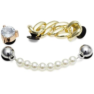 Imagem de Crocs Zappos Print Lab: Gone Wild Jibbitz pacote com 13, Corrente dupla, pacote com 3, 5 Pack