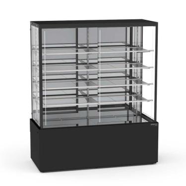 Imagem de Vitrine Refrigerada 1,45 Metros 4 Prateleiras Titanium Premium VTPRR1450 4P 220V - Refrimate
