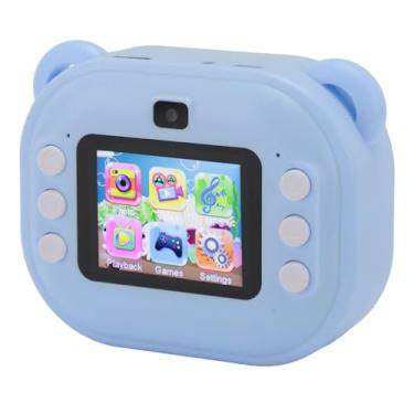 Imagem de Câmera de impressão instantânea para crianças - foto de impressão instantânea HD 1080p - presentes de aniversário para meninas de 4, 5, 6, 7, 8, 9 e 10 anos, meninos - brinquedo portátil com 1 rolo de