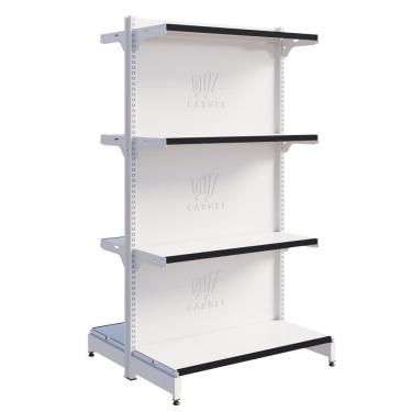 Imagem de Gôndola Fit Centro 1 Inicial 1,37m Farmácia Comercio - Amapá