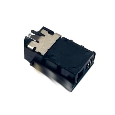 Imagem de HSSDTECH Conector de porta de carregamento de áudio CC DC23300ER00 Repalcement para Lenovo Ideapad 1 15IAU7 14ALC7 14IJL7 14IGL7/Ideapad 3 14ABA7 82RM 14ITL6 14IAU7 15ABA7 15ALC6 15ALC6 14ITL6 5ITL6