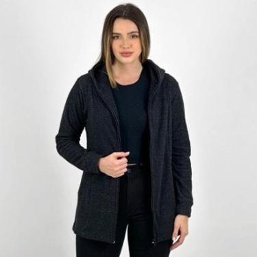 Imagem de Casaco Cranium Walk Tweed Médio com Capuz Feminino-Feminino