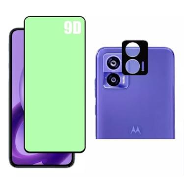 Imagem de Kit Para Motorola Edge 30 Neo - Película Ceramic 9D Clear + Película Protetoda da Câmera Lente