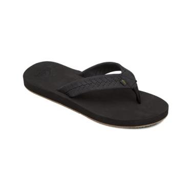 Imagem de Quiksilver Chinelo masculino, Preto/Preto/Marrom, 13
