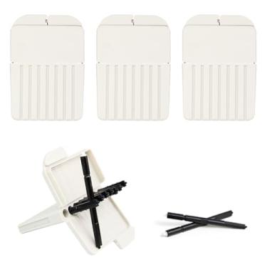 Imagem de (24 peças) Filtros de proteção de cera Cerustop para suprimentos de aparelhos auditivos, filtros de cera de aparelho auditivo para resound, Phonak, Widex e Unitron, kit de limpeza de peças de