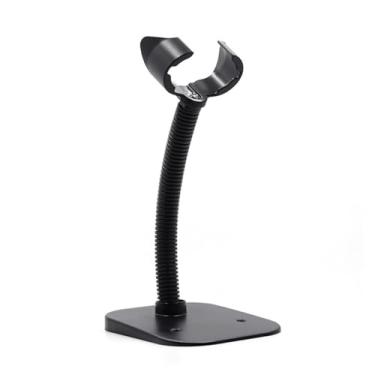 Imagem de YurMemo Suporte de scanner de código de barras ajustável, suporte de leitura de código de barras sem as mãos, suporte para leitor de código de barras compatível com a maioria dos scanners de código de