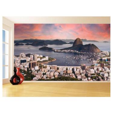 Imagem de Papel De Parede Cidade Rio De Janeiro Por Sol 3,5M Ncd329 - Você Decor