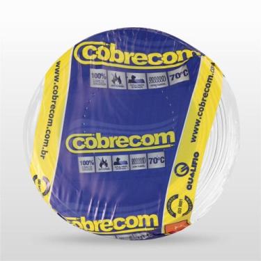 Imagem de Cabo Flexível Flexicom 2,5mm² 750v 100m Rolo Branco Cobrecom - COBRECO