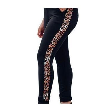 Imagem de Calça Jogger Feminina No Crepe de Malha - Momento vestido, M, Preta li