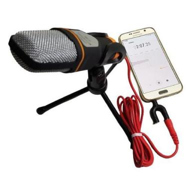 Imagem de Microfone Condensador notebook pc + Adaptador P3 para Celular - Chinas