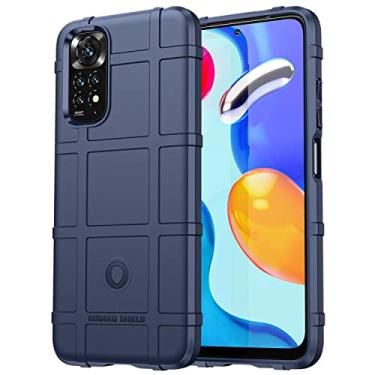 Imagem de Monwutong Capa de telefone de ajuste fino para Redmi Note 11 4G, capa para Redmi Note 11S, capa robusta durável com grau militar à prova de choque e proteção de lente de câmera para Redmi Note 11/Note