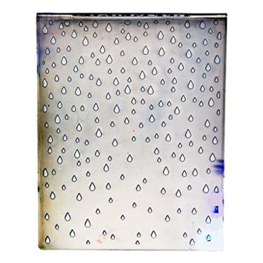 Imagem de DDOUJOY Pastas em relevo de plástico com fundo de gota de chuva para fazer cartões, scrapbooking e outros artesanatos em papel 3010916