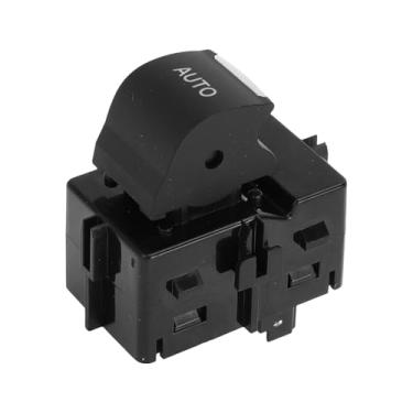 Imagem de A ABSOPRO Interruptor de janela elétrica Nº BB5Z14529BB Interruptor de controle de janela lateral do passageiro dianteiro direito para Ford Explorer Taurus Polícia Interceptor Sedan Preto