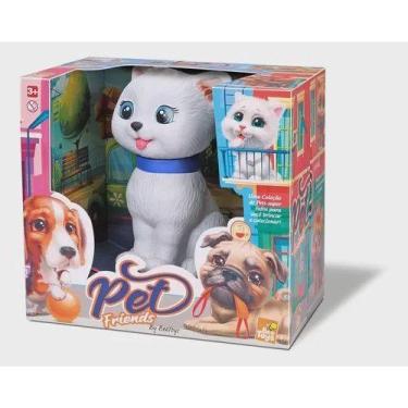 Imagem de Gatinho Pet Friends Vinil Macio poder lava também e muito legal brinca