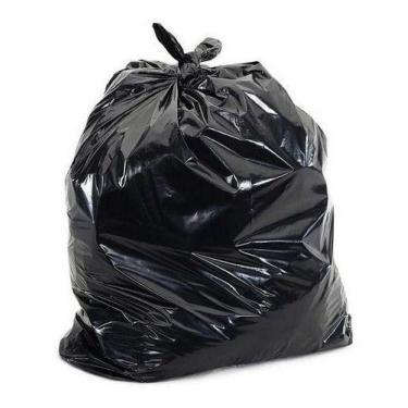 Imagem de Saco Preto Para Lixo 30 Litros Reforçado - HIGIPACK