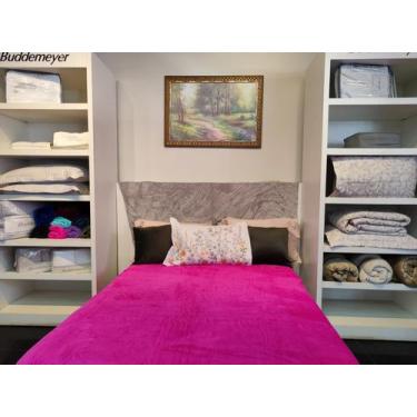 Imagem de Manta microfibra dyuri 210 g/m² - jolitex - 180 x 200 cm - rosa pink  