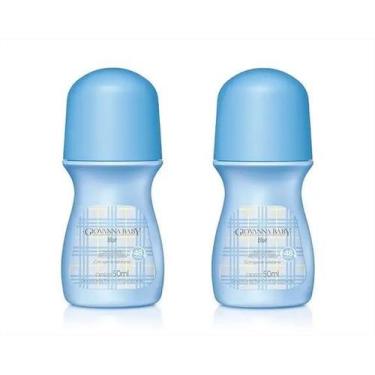 Imagem de Kit c/2 desodorantes roll on giovanna baby on blue 50ml