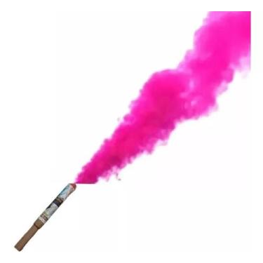 Imagem de Bastão de fumaça 38 mm - KARAJÁ, ROSA